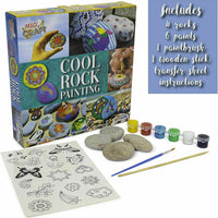 Paint your own Garden Garden Rocks Stone Set Kit Childrens Kids Creative Lea Undisclosed