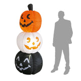 PREMIER TRIPLE STACK PUMPKINS BLACK,WHITE AND ORANGE Premier