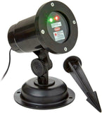 Laser Light Projector Outdoor Rotating Red/Green Dot Timer Speed Control Festive - Retail ABC - Branded Goods - Discount Prices