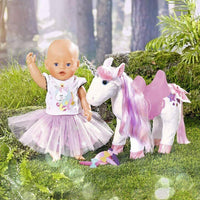 NEW Zapf Creation Baby born Animal Friends Unicorn Doll Accessories Damaged Box Zapf Creation