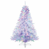 Premier 1,8M Pre Lit LEDs Timer, White Spruce Iridescent Tips Christmas Tree Premier