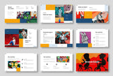Pop art and Graffiti Presentation - Creative Editible PowerPoint 39 + Slides Creative