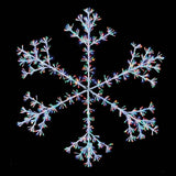 1.2m Starburst Snowflake 960 Multi-coloured LED Outdoor Christmas Display Premier