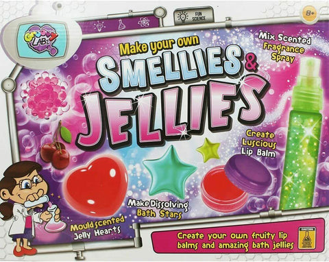 Childrens Make Your Own Bath Bomb Smellies & Jellies Lip Balm Perfumed Set 0094 - Retail ABC - Branded Goods - Discount Prices