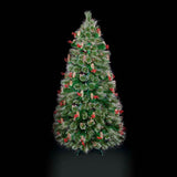 CHOICE OF Fibre Optic Flashing Colour Changing Christmas Trees LEDs 4ft / 5ft Premier