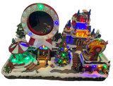 Premier Musical Light Up LED Fair Ground Winter Wonderland Scene 50x30 cm - Retail ABC - Branded Goods - Discount Prices