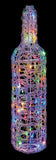 60cm Lit Soft Acrylic Wine Bottle 80 Multi-colour LEDs Christmas Decoration Bar - Retail ABC - Branded Goods - Discount Prices