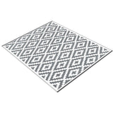 Reversible Diamond Pattern Outdoor Garden Rug Indoor Lightweight Washable Patio the outdoor living company