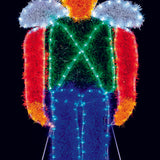 Premier 150x54cm Solider Rope Light Tinsel 252 Multi LEDs Christmas Decoration - Retail ABC - Branded Goods - Discount Prices