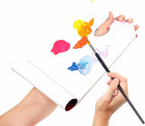 40 Tear-Off Paper Disposable 31cm Artists Painting Palette Craft Paint Hole Art creative