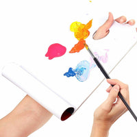 40 Tear-Off Paper Disposable 31cm Artists Painting Palette Craft Paint Hole Art creative