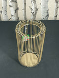 Gold Metal Wire Pillar Candle Holder Centerpiece Flower Wedding Room Home Decor Home Decor