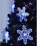 Premier Pre-Lit Fibre Optic Snowflake Indoor Christmas Tree Star Topper 1.8M - Retail ABC - Branded Goods - Discount Prices