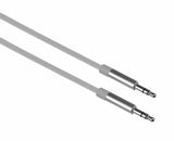 Kit Aluminium 1mtr Aux 3.5 mm Audio Cable iOS/android Smartphones AUXPSL - Retail ABC - Branded Goods - Discount Prices
