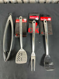 Barbecook set Stainless Steel Set of 4 BBQ Grill Cooking Kitchen Kit Barbecook