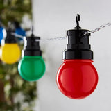 PREMIER 10 LED String Lights Multi Coloured Timer Battery 2.7M IN/OUTDOOR Premier