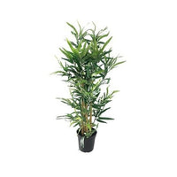 Faux Large Artificial 90cm Bamboo Tree 100 with leaves summer home garden plant Premier