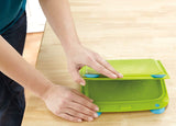 NEW Fisher Price Dishwasher Safe Foldable Suction Plate and Placemat Fisher-Price