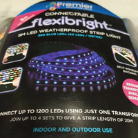 ""Premier 5m Blue Flexibright Indoor/Outdoor Weatherproof Strip Light"" Premier