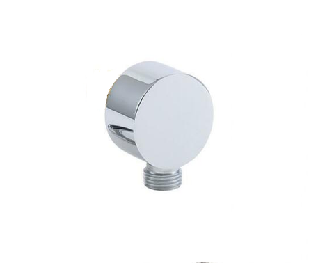 Round Chrome Union Elbow Connection for Recessed/Concealed Showers Deva