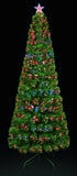 Premier LED Fibre Optic Multi Colour Changing Slim Christmas Tree 1.2 Metres - Retail ABC - Branded Goods - Discount Prices