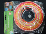 12  Led Lit Striped Paper Lantern - For Indoor & Sheltered Outdoor Use. 18 cm Premier