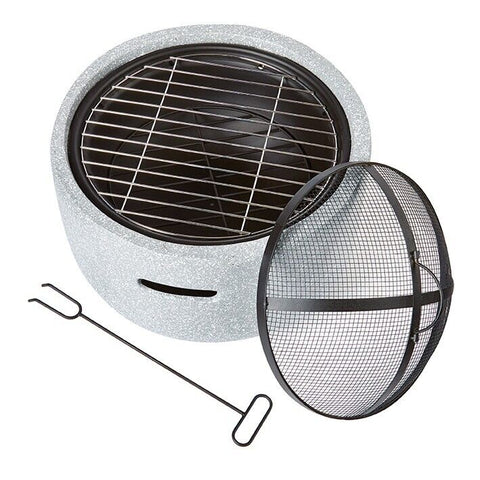 Premier MGO Fire Pit Large Faux Concrete – Premier