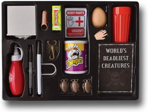 MEGA MAGIC BOX KIDS TRICKS MAGICIAN  PERFORM TOY SET NEW GIFT - Retail ABC - Branded Goods - Discount Prices