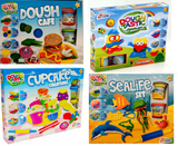 CHOOSE Kids Play Modelling Dough Moulding Set Shapes Moulds INCLUDES 3 + TUBS MTS