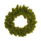Premier Green Artificial Plain Pine Christmas Decoration Wreath 50cm Premier