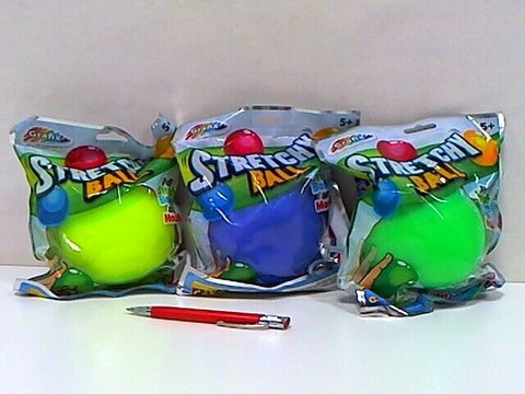 Squeezy Moody Smiley Funny Stress Ball Stretchy Squishy Moulding Dough Toy Puckator