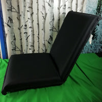 Sun Lounger Folding Recliner Chair Portable Reclining Garden Outdoor Seat Bed Recliner