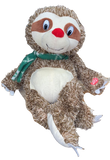 Premier 29cm Sitting Animated Musical Christmas Sloth with Santa Hat - Retail ABC - Branded Goods - Discount Prices