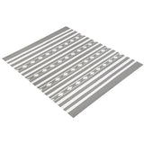 Outdoor Living Patio Rug Taupe & White Kru Eco PET Ru g Reversible The Outdoor Living company