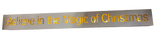 Premier Decorations 57cm 'Believe in the Magic of Christmas' Battery O Light Box - Retail ABC - Branded Goods - Discount Prices