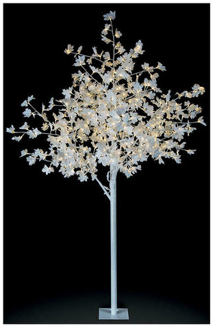 Premier Christmas White Maple Tree with Warm White LEDs Decoration 1.5 m - Retail ABC - Branded Goods - Discount Prices