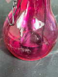 Joblot 56 x Hanging Light Bulb Shape Tealight Holder Glass Outer Protects Flame Unbranded