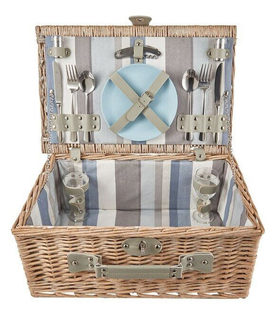 Luxury Edinburgh Lined 2 Person Picnic Hamper Unbranded