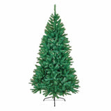 1.8m / 6ft Shimmering Nordic Fir PVC Green Christmas Tree Indoor Natural Look - Retail ABC - Branded Goods - Discount Prices