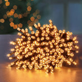 480 Vintage Gold Multi Action LED Supabright Christmas Lights Premier