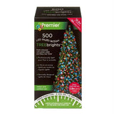 500 LED Tree Brights 12.5m Lit Length Multi-colour Multi-action Timer Outdoor - Retail ABC - Branded Goods - Discount Prices