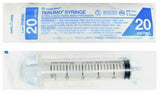 SEALED BOX of 50 x Terumo Sterile Syringes 20ml Disposable Medical Luer Slip Terumo