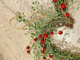 Premier Artificial Red Berry Holly Heart Shaped Christmas Decoration Wreath - Retail ABC - Branded Goods - Discount Prices