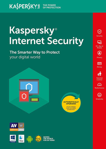 Kaspersky Internet Security 2021 1PC / 1YEAR / Download / Full Version Key Code Kaspersky