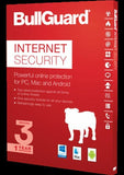 Download BullGuard Internet Security 2022 1 Year 3 Devices - Windows MAC Android BullGuard