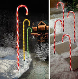 4 x 73cm Candy Cane Christmas Xmas Path Lights LED Indoor/Outdoor Multi/Red - Retail ABC - Branded Goods - Discount Prices