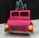 45cm Metal Christmas Tree Delivery Truck Van Display Piece Ornament Xmas Deco - Retail ABC - Branded Goods - Discount Prices