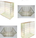 18 x 16'' x 10" Square Terminal Guard Boiler Flue Outlet Basket Zinc Cage Cover Tower