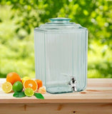 Large 7 Litre Beverage Garden Cold Lemonade Drink Punch Dispenser with tap - Retail ABC - Branded Goods - Discount Prices