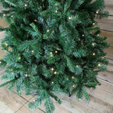 Premier 7ft Pre Lit Oregon Pine PVC Christmas tree Multi-Action Warm White LEDs Premier